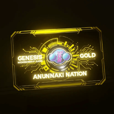 Anunnaki Membership Card - Gold #186