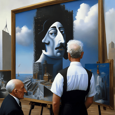 Dalí and Picasso in NewYork #011