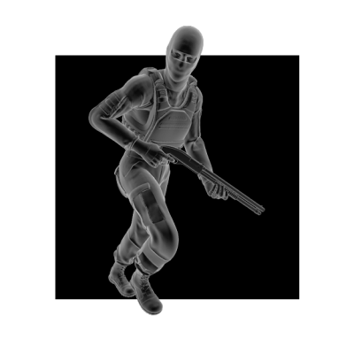 Pixel Army Soldier #2861