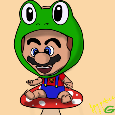 Baby Frog Suit
