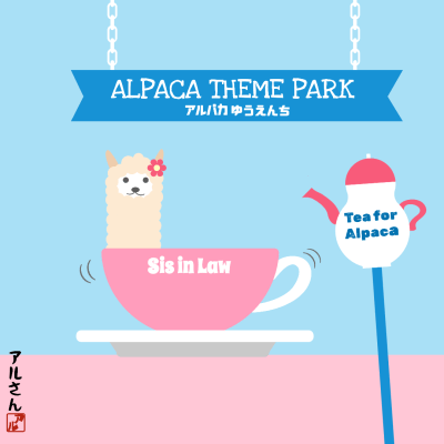 Sis-in-Law on the Teacups