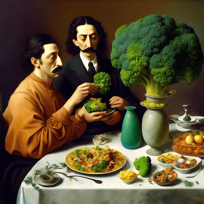 Dalí &amp; Picasso Food Art #8020