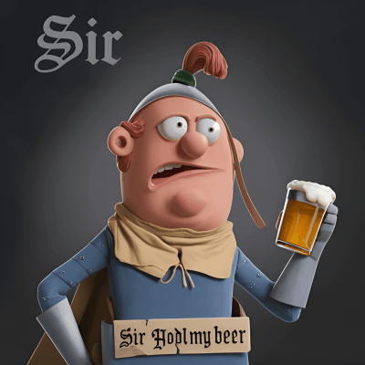 Sir Hodl My Beer