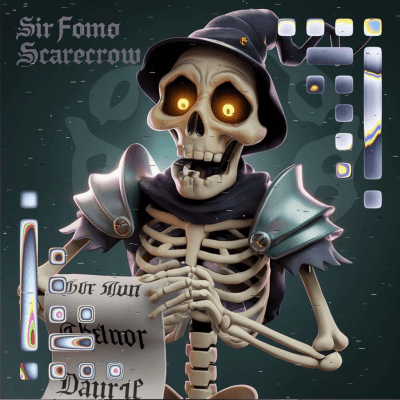Sir Fomo Scarecrow