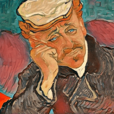Dr.Paul Gachet-Vincent van Gogh  #006