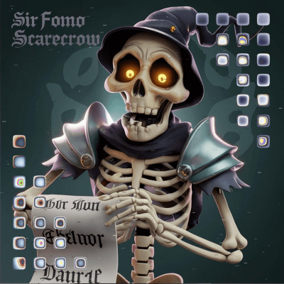 Sir Fomo Scarecrow