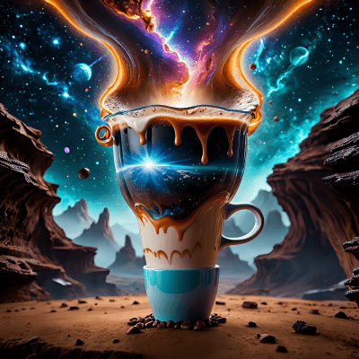 Crazy Galaxy Coffee #12