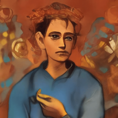 Boy with a Pipe - Pablo Picasso #036