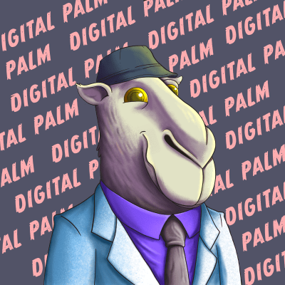 Digital Palm Camels #633