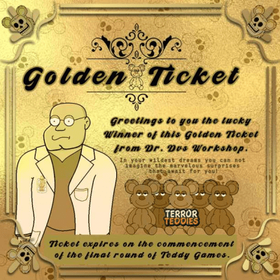 Teddy games golden ticket