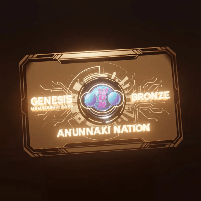 Anunnaki Membership Card - Bronze #166