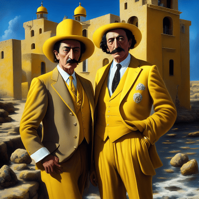 Dalí at Pharos Lighthouse #018