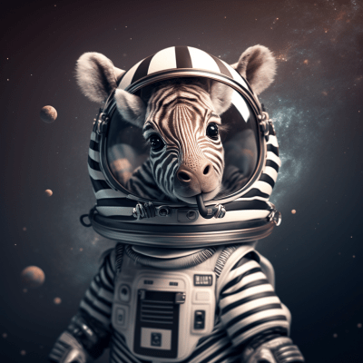 Astropup Zebra