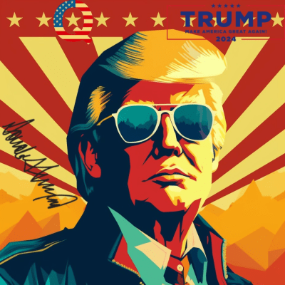 Donald M.A.G.A.Q Common # 23