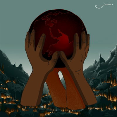 HOLDING UP OUR WORLD II #20