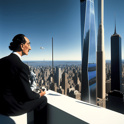 Dalí and Picasso in NewYork #017