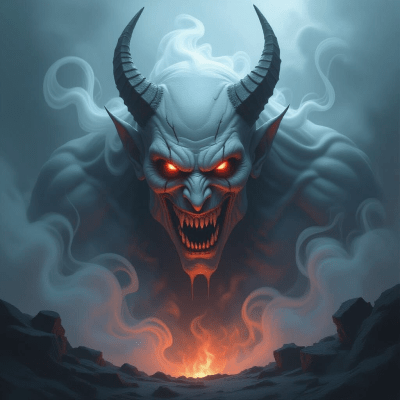 rare.whiteFACEdemon.1/1