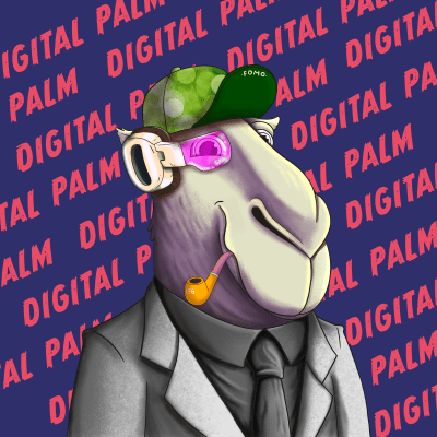 Digital Palm Camels #506