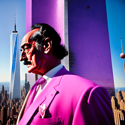 Dalí and Picasso in NewYork #003