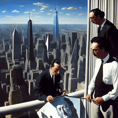 Dalí and Picasso in NewYork #021