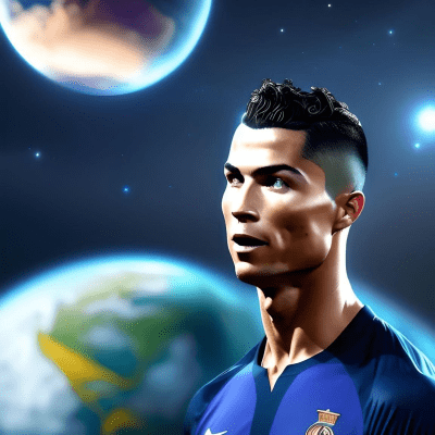 Ronaldo on NFTPLANETARIUM #049