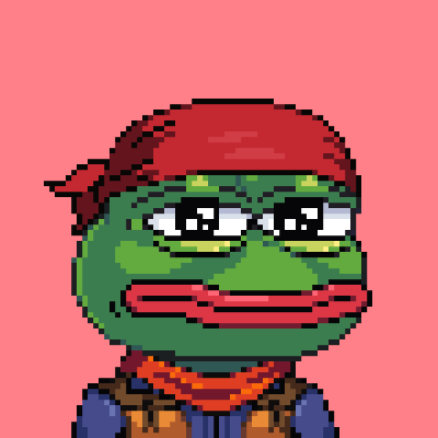 Pixel Pepe Degen Club #4645