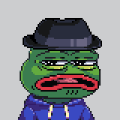 Pixel Pepe Degen Club #7281