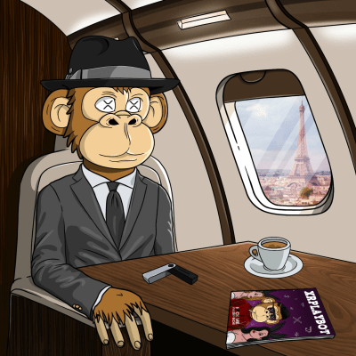 Private Jet Ape #128