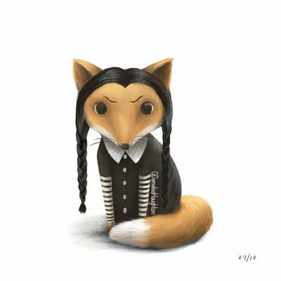 Shadow and The Girl Foxes