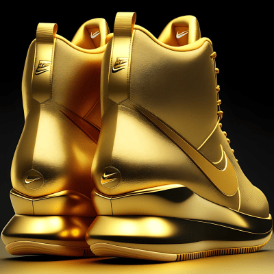 Sneakers Gold #513