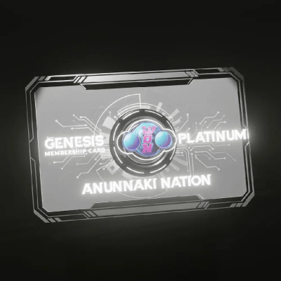 Anunnaki Membership Card - Platinum #105