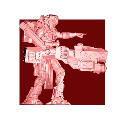 Pixel Army Soldier #3461