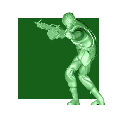 Pixel Army Soldier #477