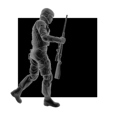 Pixel Army Soldier #2724