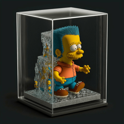 Old Bart Simpson