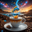 Crazy Galaxy Coffee #70