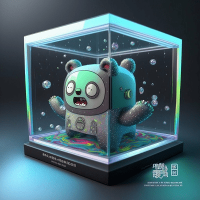 Panda Rick and Morty