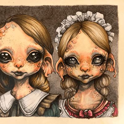 Moonlit Doll Sisters