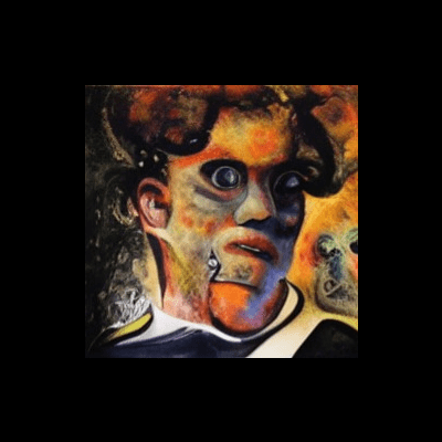 Marc Chagall Self-Portrait I A.I. #040