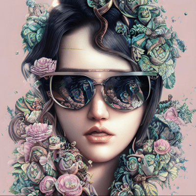 Sunglasses reflection