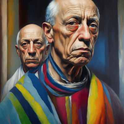 Pablo Picasso Self Portrait