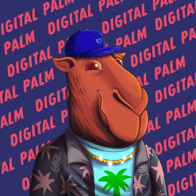 Digital Palm Camels #124
