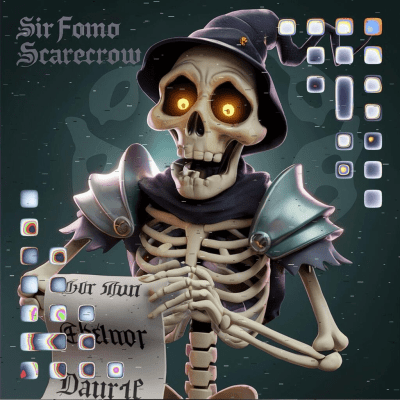 Sir Fomo Scarecrow
