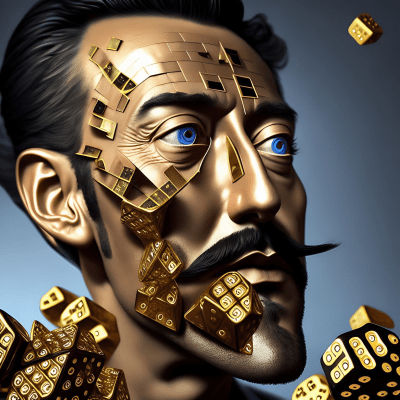 Salvador Dalí  Portrait #6056