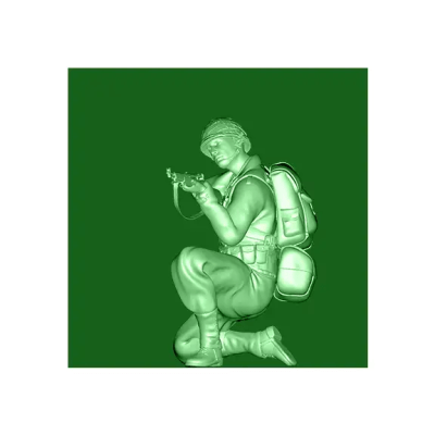 Pixel Army Soldier #407