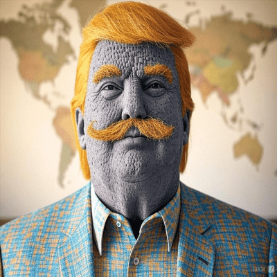 Global Pixelation: The Trump Tableau