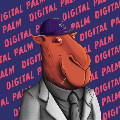 Digital Palm Camels #598