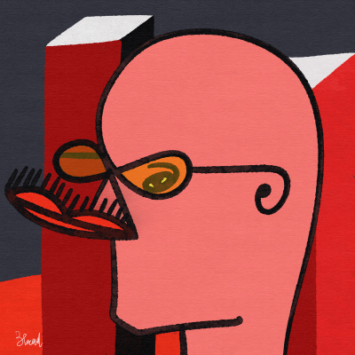 Ivan Koslovic - Constructivist Painter - Moscow 1918