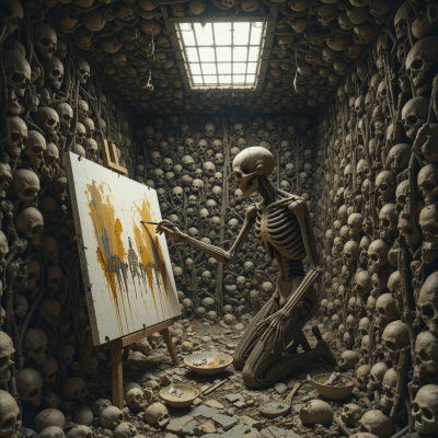 The Eternal Artist: Painting Beyond Death