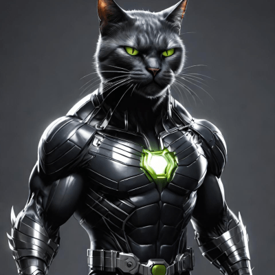 Cat hero #6
